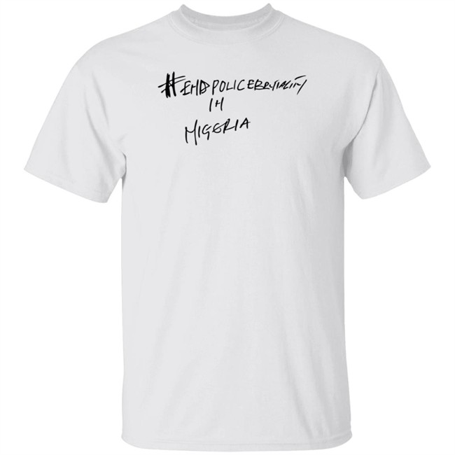 Victor Osimhen Napoli End Police Brutality Tee Shirt