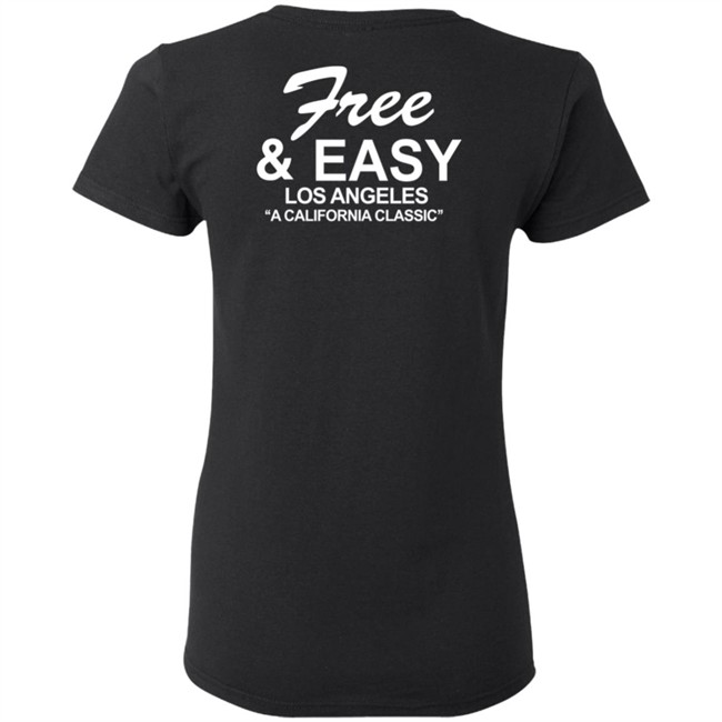 Free and Easy California Classic Red Tee Shirt Free and Easy California Classic Red Tee Shirt