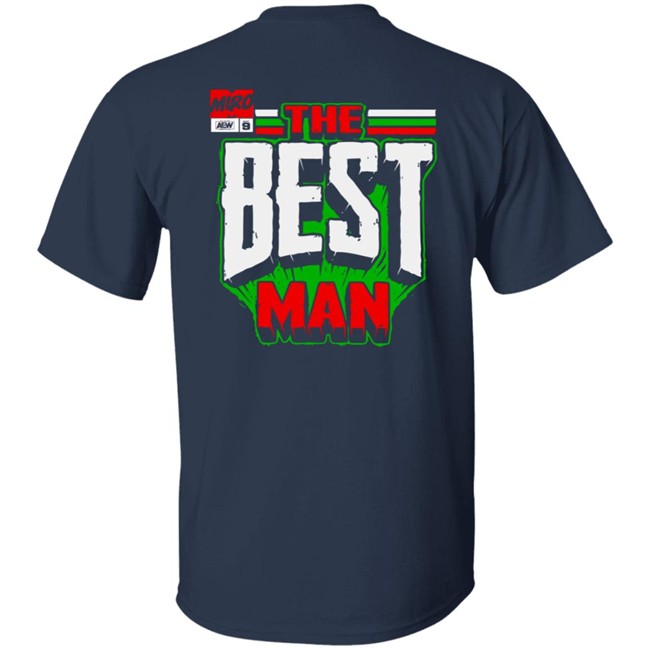 Shopaew All Elite Wrestling Miro The Best Man Shirt Shopaew All Elite Wrestling Miro The Best Man Shirt