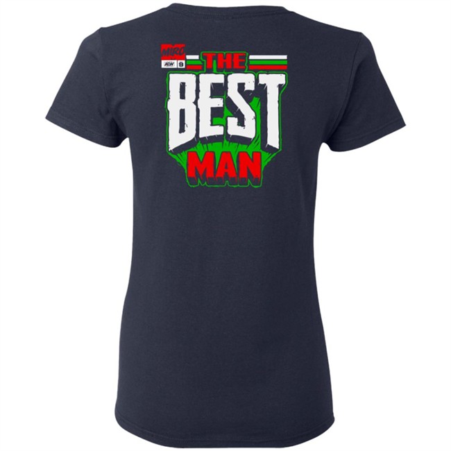 Shopaew All Elite Wrestling Miro The Best Man Shirt Shopaew All Elite Wrestling Miro The Best Man Shirt