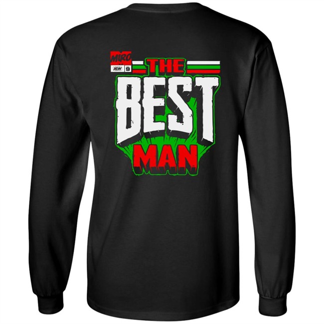 Shopaew All Elite Wrestling Miro The Best Man Shirt Shopaew All Elite Wrestling Miro The Best Man Shirt