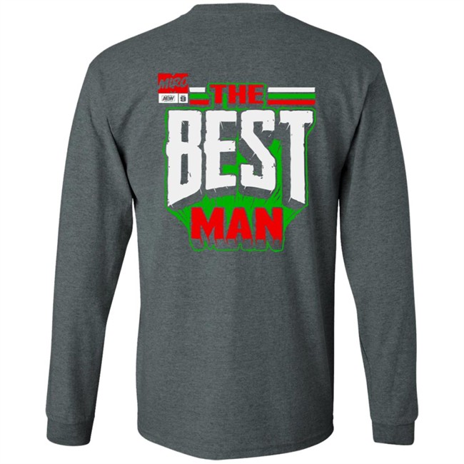 Shopaew All Elite Wrestling Miro The Best Man Shirt Shopaew All Elite Wrestling Miro The Best Man Shirt