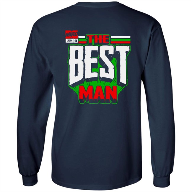 Shopaew All Elite Wrestling Miro The Best Man Shirt Shopaew All Elite Wrestling Miro The Best Man Shirt
