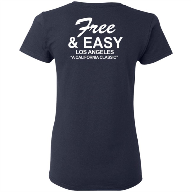 Free and Easy California Classic Red Tee Shirt Free and Easy California Classic Red Tee Shirt