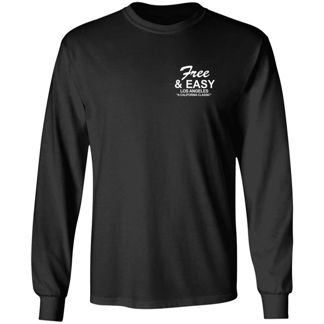 Free and Easy California Classic Red Tee Shirt Free and Easy California Classic Red Tee Shirt