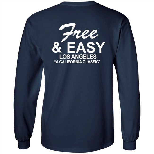 Free and Easy California Classic Red Tee Shirt Free and Easy California Classic Red Tee Shirt