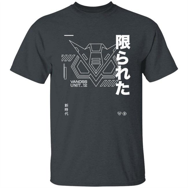 Vanoss Merch 3BlackDot Vanoss Katakana Long Sleeve Tee Vanoss Merch 3BlackDot Vanoss Katakana Long Sleeve Tee