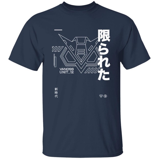 Vanoss Merch 3BlackDot Vanoss Katakana Long Sleeve Tee Vanoss Merch 3BlackDot Vanoss Katakana Long Sleeve Tee
