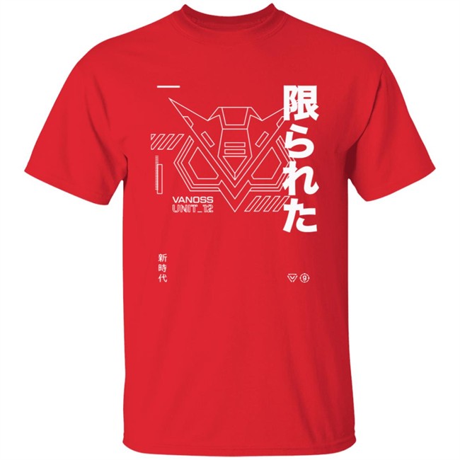 Vanoss Merch 3BlackDot Vanoss Katakana Long Sleeve Tee Vanoss Merch 3BlackDot Vanoss Katakana Long Sleeve Tee