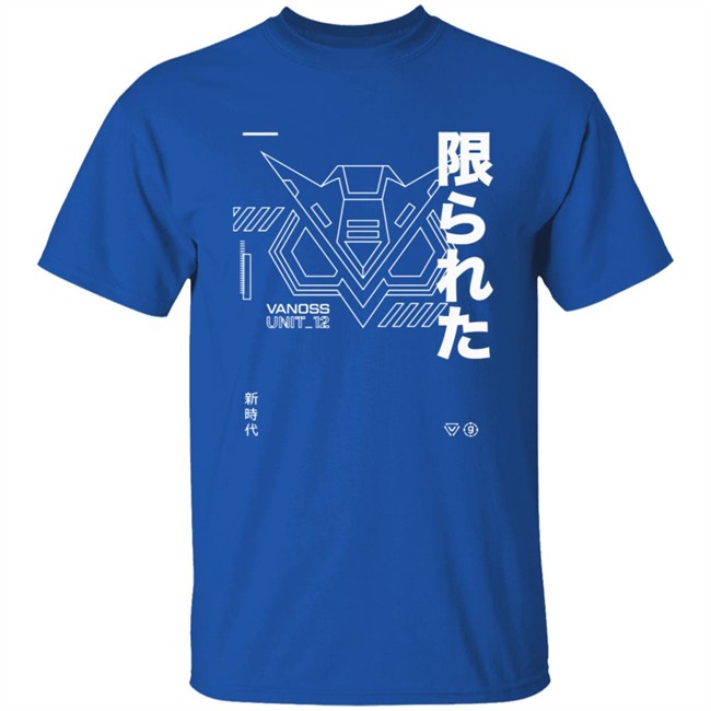 Vanoss Merch 3BlackDot Vanoss Katakana Long Sleeve Tee Vanoss Merch 3BlackDot Vanoss Katakana Long Sleeve Tee