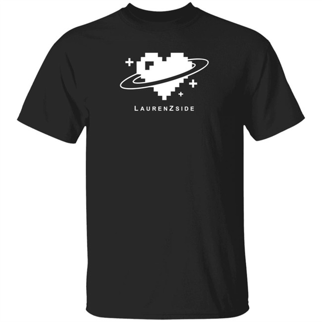 Lauren Z Side Heart Logo Shirt Lauren Z Side T Shirts 3BLACKDOT T Shirts Heart Logo Shirt