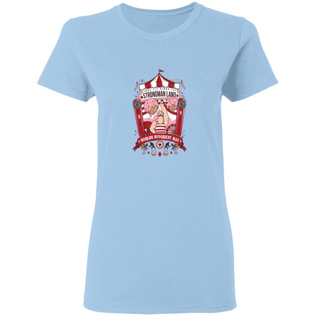 Kindafitkindafat Store Merch Strongman Land T Shirt Kindafitkindafat Store Merch Strongman Land T Shirt
