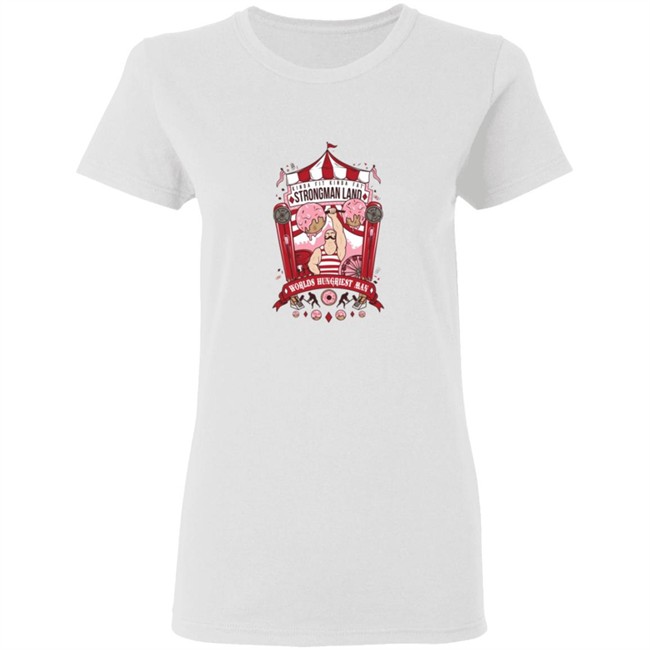Kindafitkindafat Store Merch Strongman Land T Shirt Kindafitkindafat Store Merch Strongman Land T Shirt