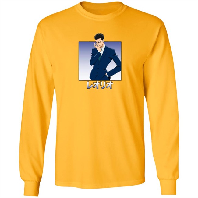 HXH LEORIO INDIVIDUAL Hypland SHIRT Hypland T SHIRT HXH LEORIO INDIVIDUAL Shirt HXH LEORIO INDIVIDUAL Hypland SHIRT Hypland T SHIRT HXH LEORIO INDIVIDUAL Shirt