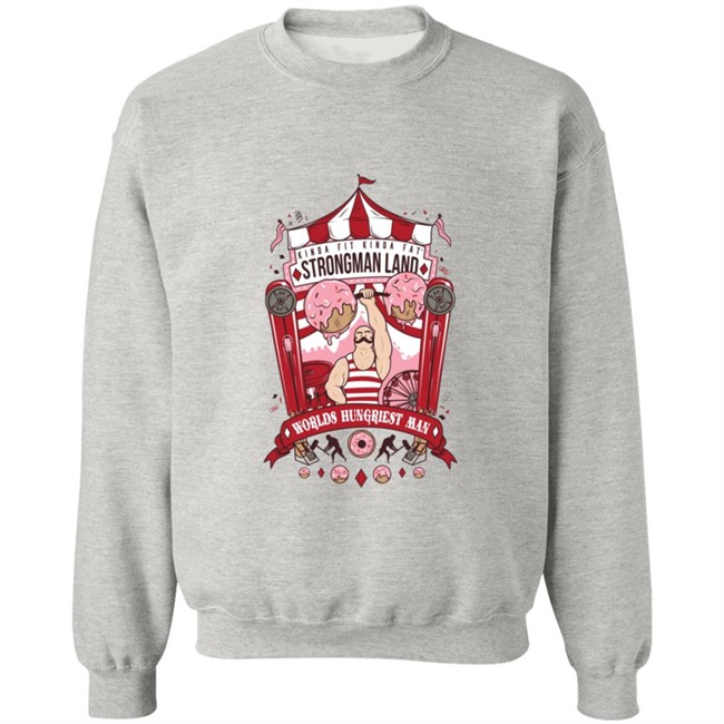 Kindafitkindafat Store Merch Strongman Land T Shirt Kindafitkindafat Store Merch Strongman Land T Shirt