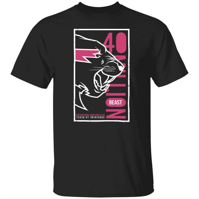 Mr Beast Signed Shirt 40 Million Limited Edition T Shirt