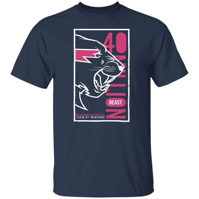 Mr Beast Signed Shirt 40 Million Limited Edition T Shirt Mr Beast Signed Shirt 40 Million Limited Edition T Shirt