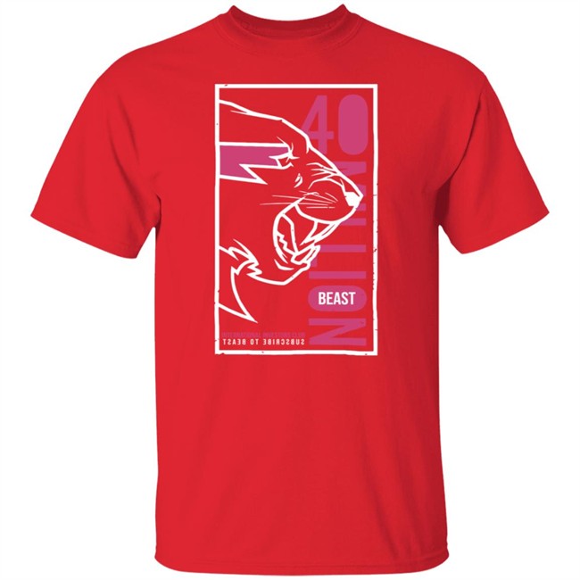 Mr Beast Signed Shirt 40 Million Limited Edition T Shirt Mr Beast Signed Shirt 40 Million Limited Edition T Shirt
