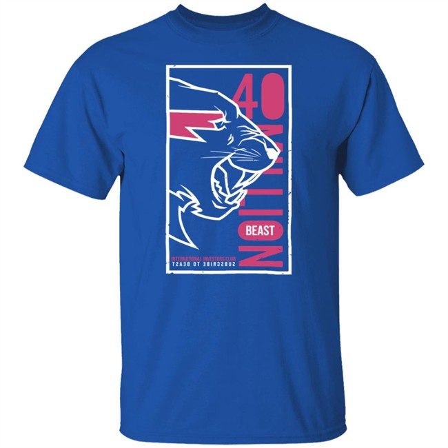 Mr Beast Signed Shirt 40 Million Limited Edition T Shirt Mr Beast Signed Shirt 40 Million Limited Edition T Shirt