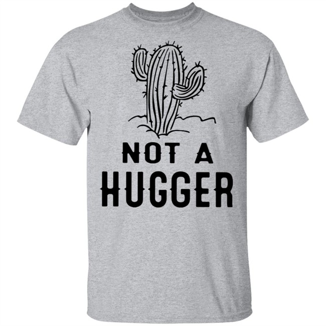 Not A Hugger CactusT Shirt Tee White Boutique Funny Cactus Shirts Not A Hugger CactusT Shirt Tee White Boutique Funny Cactus Shirts