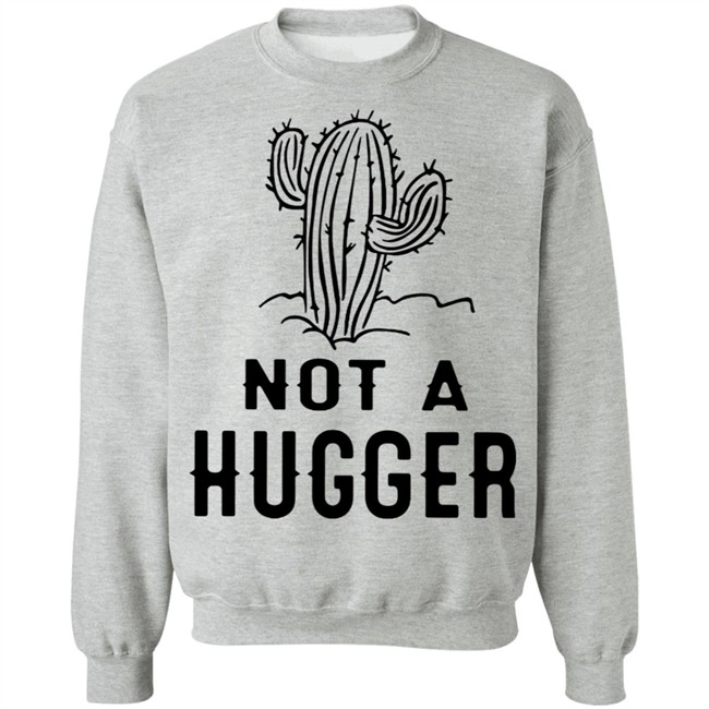 Not A Hugger CactusT Shirt Tee White Boutique Funny Cactus Shirts Not A Hugger CactusT Shirt Tee White Boutique Funny Cactus Shirts
