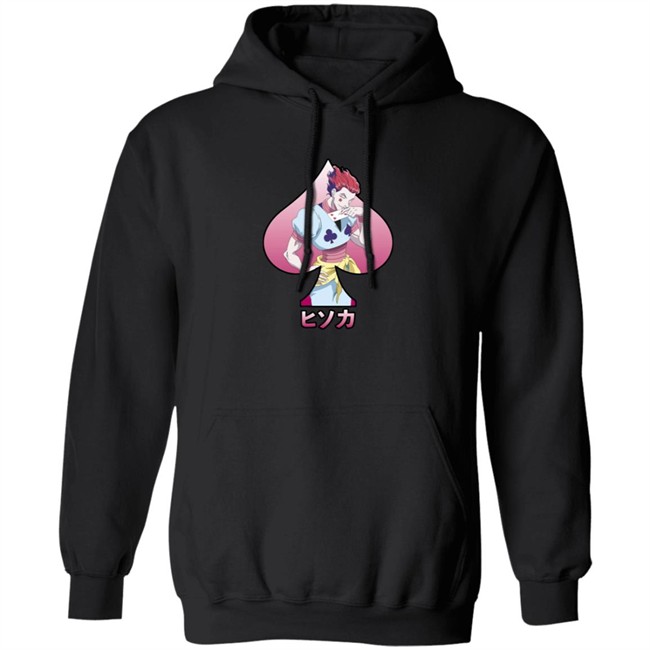 HXH HISOKA SPADE Hypland HOODIE Hypland Hoodies Sweatshirt HXH HISOKA SPADE Hoodie Sweatshirt