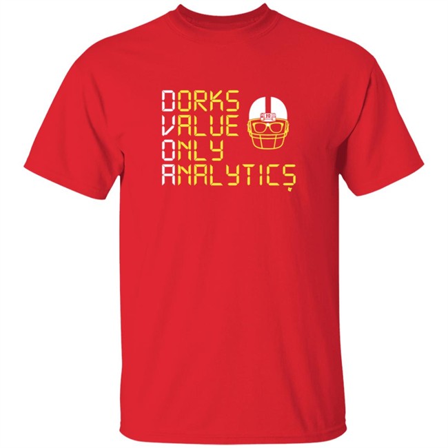 Dorks Value Only Analytics BreakingT Shirt Dorks Value Only Analytics BreakingT Shirt