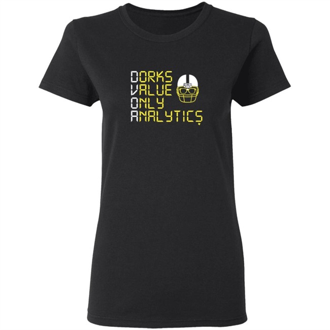 Dorks Value Only Analytics BreakingT Shirt Dorks Value Only Analytics BreakingT Shirt