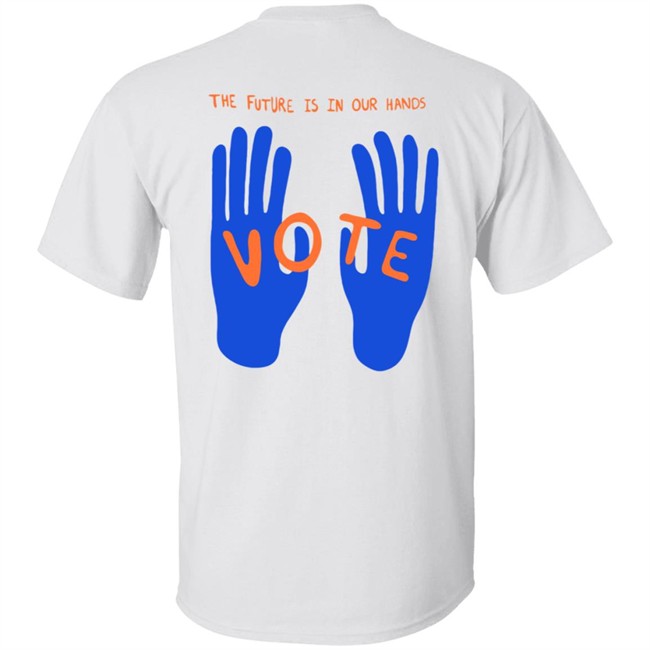 Haas Brothers The Future Is In Our Hands Vote Presidential Election Tee Shirt