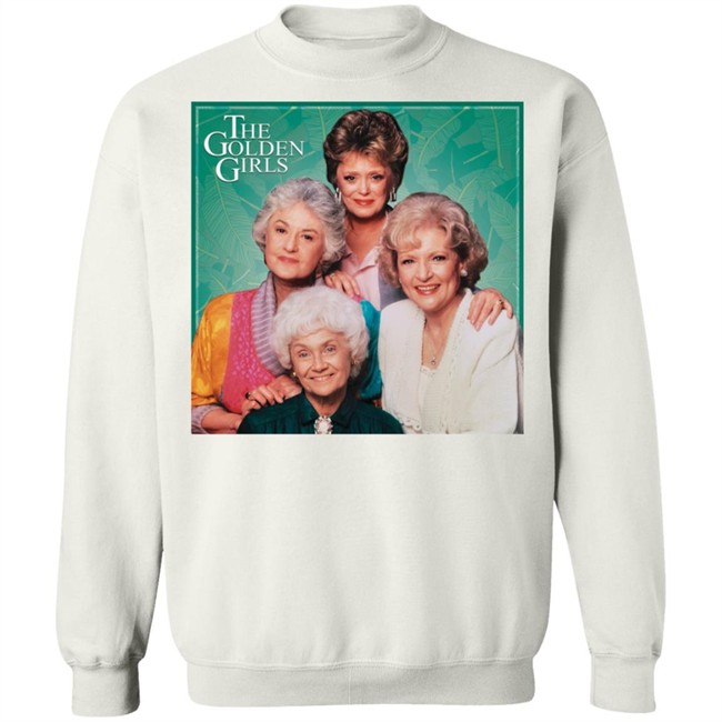 Golden Girls 'Stay Golden' Shirt from Old Navy White Tee Shirts Golden Girls 'Stay Golden' Shirt from Old Navy White Tee Shirts