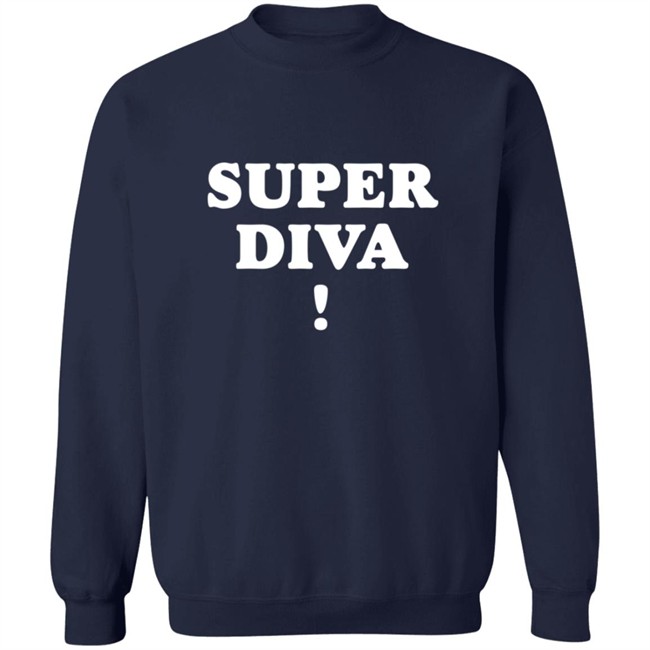 Ruth Bader Ginsburg Supper Diva Sweatshirt