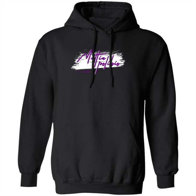 Mattia Polibio Logo Hoodie Mattia Polibio Hoodies Sweatshirt Mattia Polibio Logo Hooded Sweatshirt