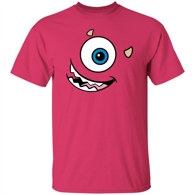 Monsters Inc Mike Wazowski Face Disney Costume Tee Shirt Monsters Inc Mike Wazowski Face Disney Costume Tee Shirt