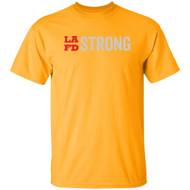 Lafd Strong White T Shirt Lafd Strong White T Shirt