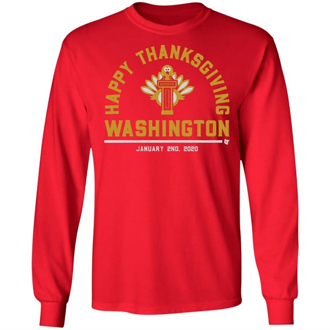 Happy Thanksgiving Washington T Shirt by BreakingT The Perfect Washington Redskins Stay-At-Home Survival Kit cardinal red shirts Happy Thanksgiving Washington T Shirt by BreakingT The Perfect Washington Redskins Stay-At-Home Survival Kit cardinal red shirts