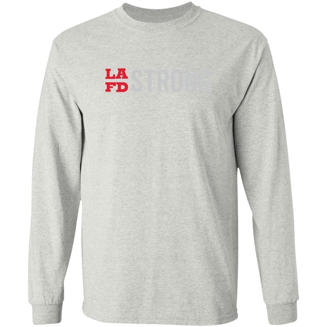 Lafd Strong White T Shirt Lafd Strong White T Shirt