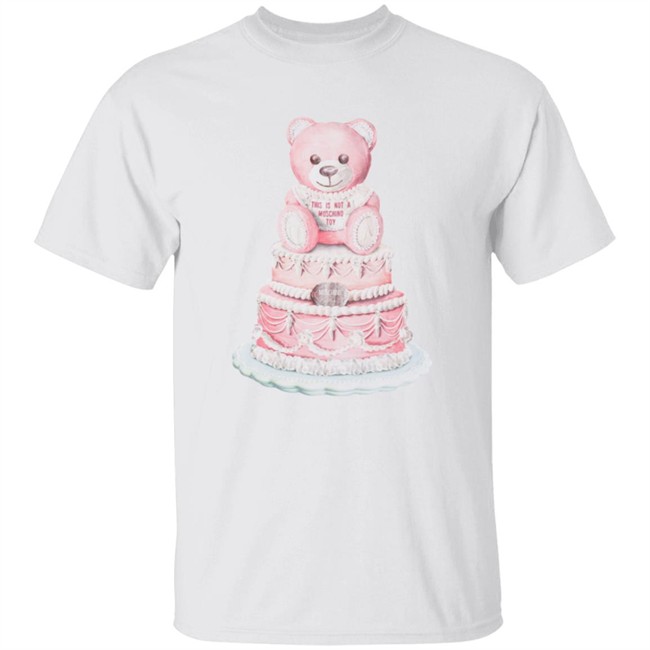 Moschino Merch Jersey Cake Teddy Bear T Shirt