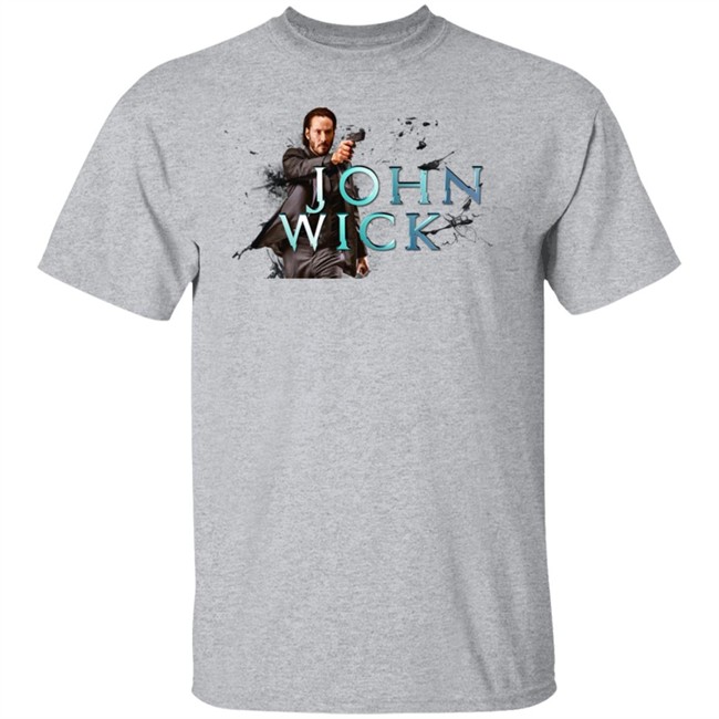 Men Joihn Wick Movie Release White Shirt Men Joihn Wick Movie Release White Shirt