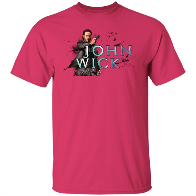 Men Joihn Wick Movie Release White Shirt Men Joihn Wick Movie Release White Shirt