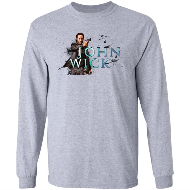 Men Joihn Wick Movie Release White Shirt Men Joihn Wick Movie Release White Shirt