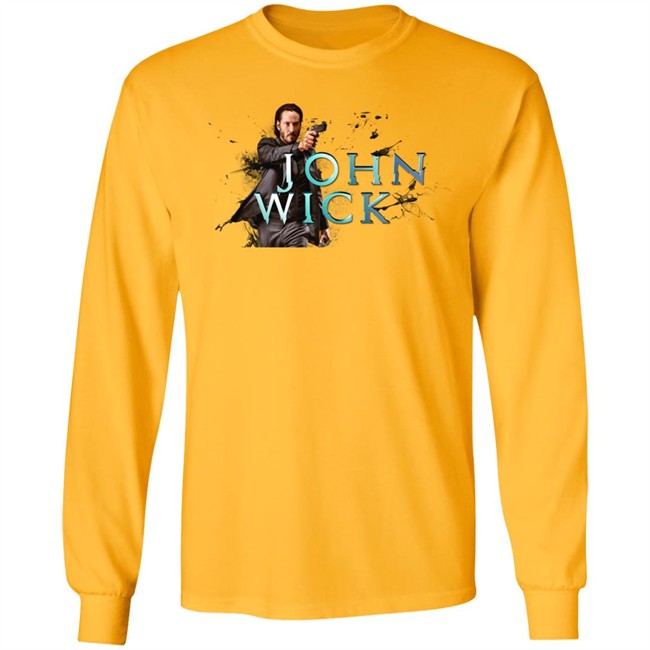 Men Joihn Wick Movie Release White Shirt Men Joihn Wick Movie Release White Shirt