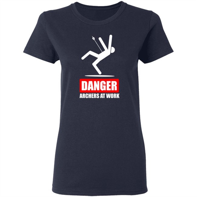 Lancaster Archery Supply Danger Archers At Work Tee Shirt Lancaster Archery Supply Danger Archers At Work Tee Shirt