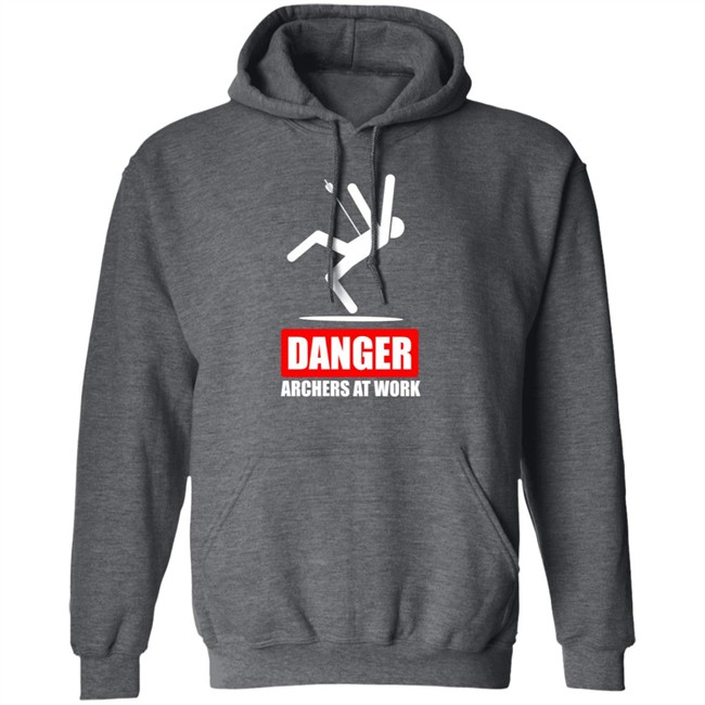 Lancaster Archery Supply Danger Archers At Work Tee Shirt Lancaster Archery Supply Danger Archers At Work Tee Shirt