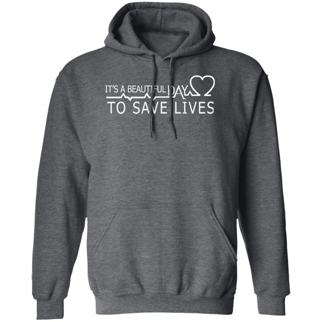 Greys Anatomy Hoodie It's A Beautiful Day To Save Lives Black Hooded Sweatshirt Greys Anatomy Hoodie It's A Beautiful Day To Save Lives Black Hooded Sweatshirt