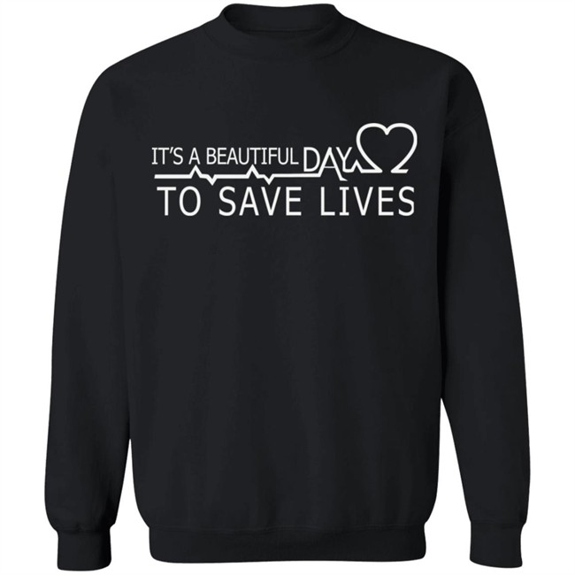 Greys Anatomy Hoodie It's A Beautiful Day To Save Lives Black Hooded Sweatshirt Greys Anatomy Hoodie It's A Beautiful Day To Save Lives Black Hooded Sweatshirt