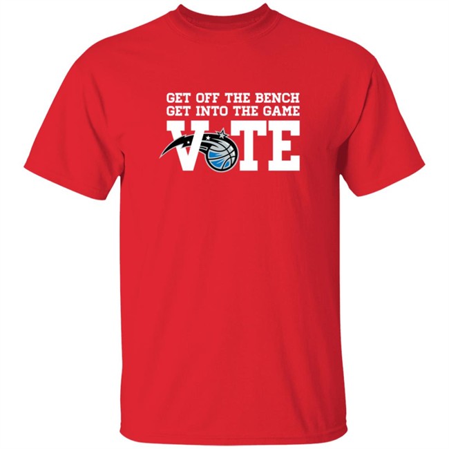 Mo Bamba Steve Clifford Get Off The Bench Get Into The Game Vote T Shirt Mo Bamba Steve Clifford Get Off The Bench Get Into The Game Vote T Shirt