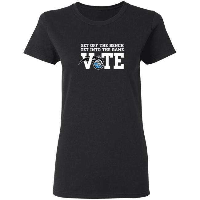 Mo Bamba Steve Clifford Get Off The Bench Get Into The Game Vote T Shirt Mo Bamba Steve Clifford Get Off The Bench Get Into The Game Vote T Shirt