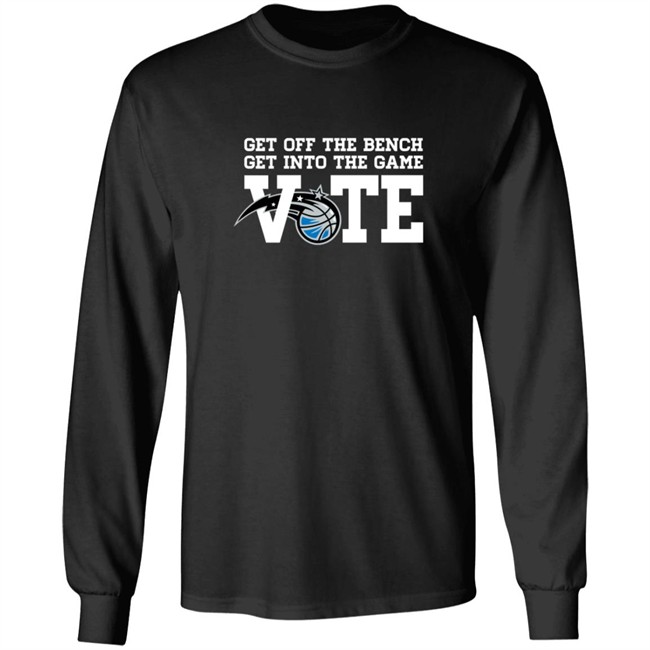 Mo Bamba Steve Clifford Get Off The Bench Get Into The Game Vote T Shirt Mo Bamba Steve Clifford Get Off The Bench Get Into The Game Vote T Shirt