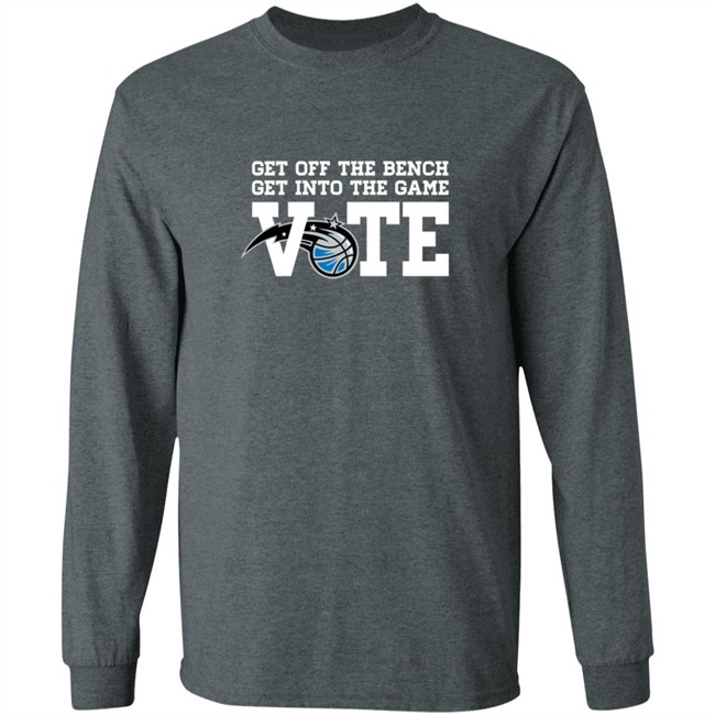 Mo Bamba Steve Clifford Get Off The Bench Get Into The Game Vote T Shirt Mo Bamba Steve Clifford Get Off The Bench Get Into The Game Vote T Shirt