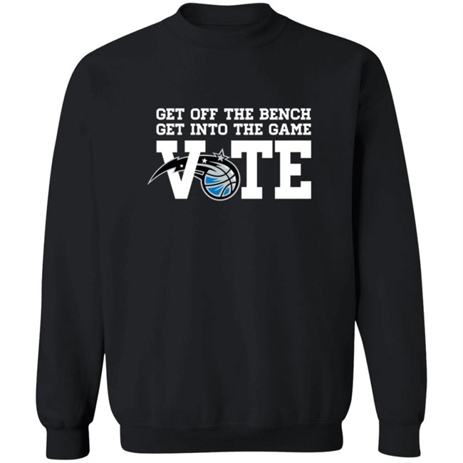 Mo Bamba Steve Clifford Get Off The Bench Get Into The Game Vote T Shirt Mo Bamba Steve Clifford Get Off The Bench Get Into The Game Vote T Shirt